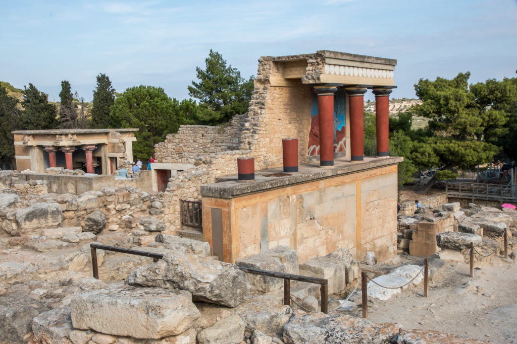 Palace of Knossos Crete Greece