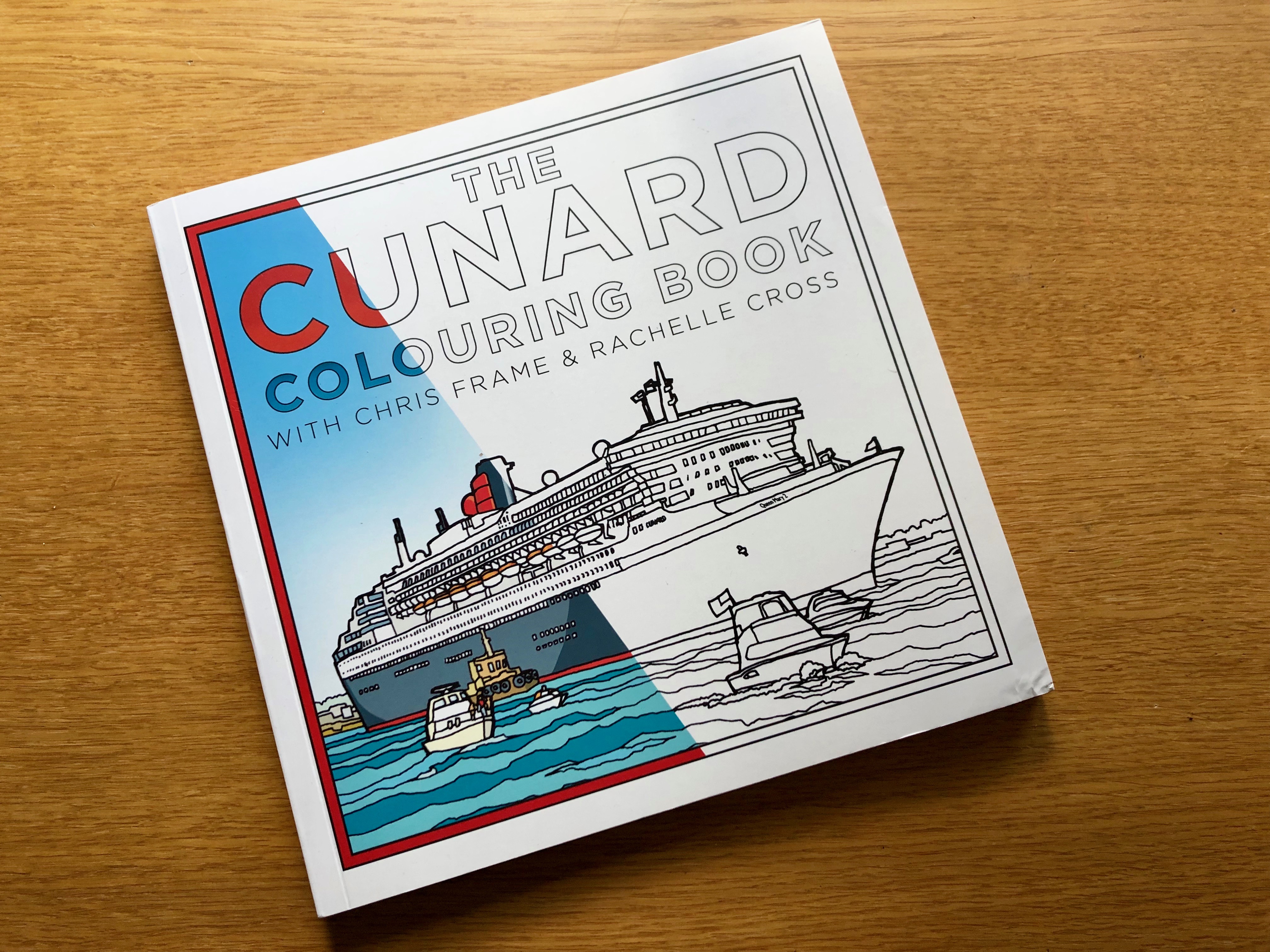 Cunard Colouring Book