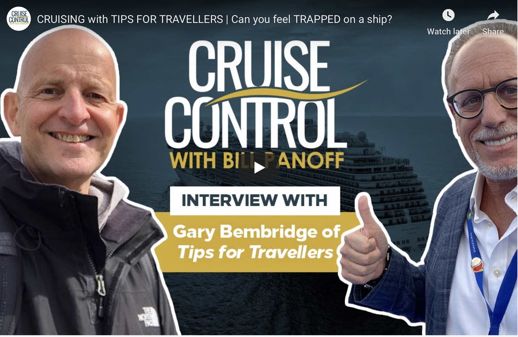 Cruise Control with Bill Panoff Interviews Gary Bembridge