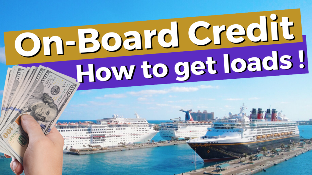 Cruise On-Board Credit Tips