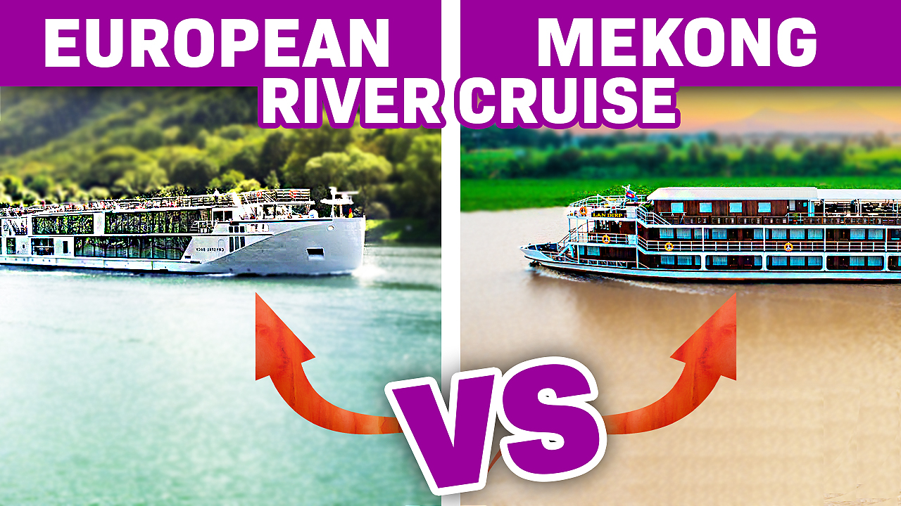 European Versus Mekong River Cruises. Just How Different Are They