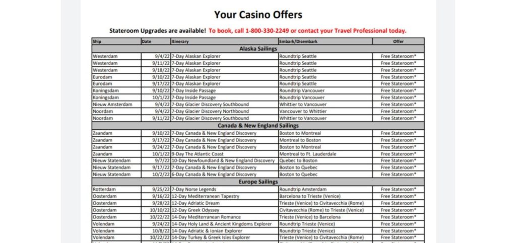 How to Gamble on a cruise to unlock perks