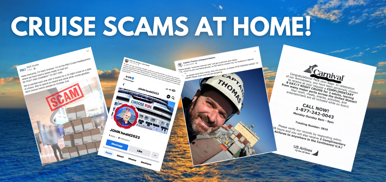 Cruise Scams People Are Falling for even BEFORE Leaving Home!