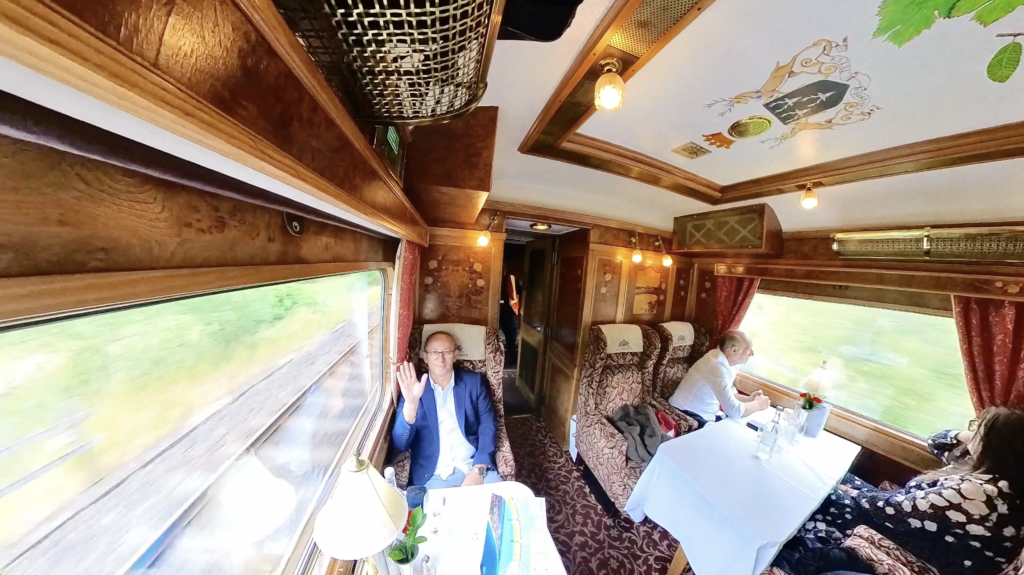 Perks on the Orient Express Train
