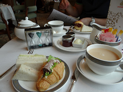 Cunard & Twinings Tea Rituals Afternoon Tea on the Queen Elizabeth: Sandwiches 