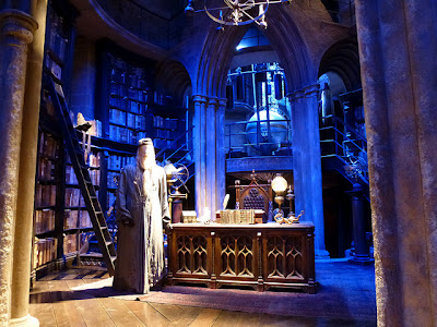 Dumbledore's Office at Harry Potter Studio Tour Warner Bros. Leavesden 