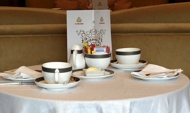 Cunard & Twinings Tea Rituals Afternoon Tea on the Queen Elizabeth via www.allaboutcunard.com