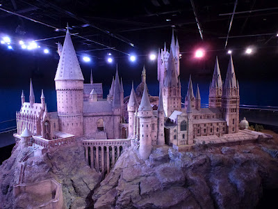 Hogwarts Model at Harry Potter Studio Tour Warner Bros. Leavesden 